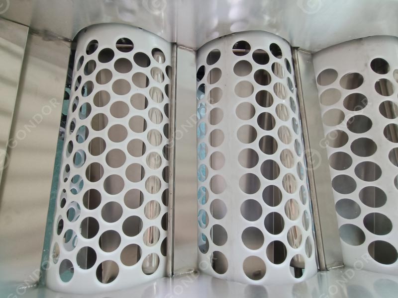 滚筒式水果分拣机细节