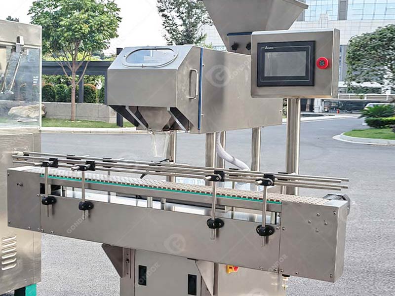 Multi-functional candy counting machine